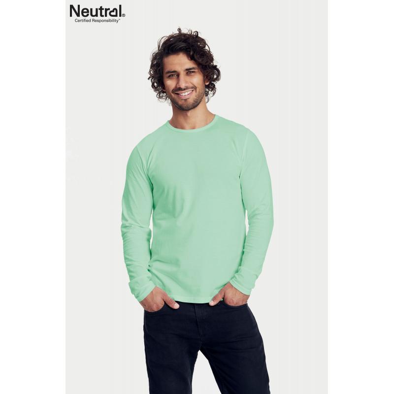 Image of Neutral Organic Fairtrade Long Sleeve T-Shirt