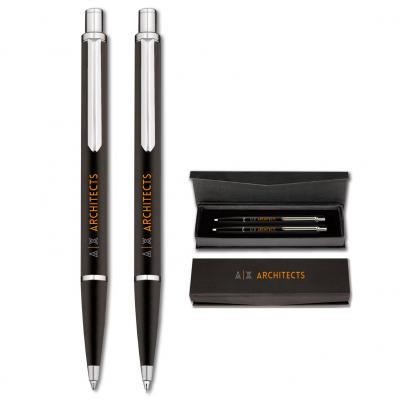 Image of Black Novara Pen Set by Inovo design
