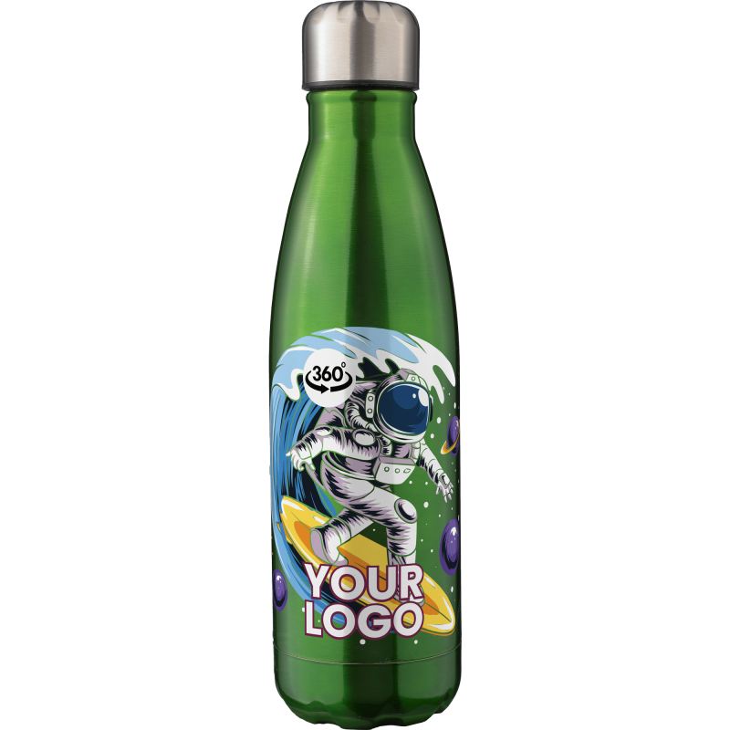 Image of Evia Recycled Stainless Steel Bottle